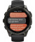 Смарт-годинник Garmin Fenix 8 43mm AMOLED Sapphire Carbon Gray DLC Tit. w. Black/Pebble Gray S. Band (010-02903-20/21/28)