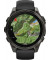 Смарт-годинник Garmin Fenix 8 43mm AMOLED Sapphire Carbon Gray DLC Tit. w. Black/Pebble Gray S. Band (010-02903-20/21/28)
