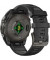 Смарт-годинник Garmin Fenix 8 43mm AMOLED Sapphire Carbon Gray DLC Tit. w. Black/Pebble Gray S. Band (010-02903-20/21/28)
