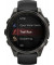 Смарт-годинник Garmin Fenix 8 43mm AMOLED Sapphire Carbon Gray DLC Tit. w. Black/Pebble Gray S. Band (010-02903-20/21/28)