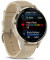 Смарт-годинник Garmin Venu 3S Soft Gold S. Steel Bezel w. French Gray Case and Leather Band (010-02785-55)