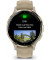 Смарт-годинник Garmin Venu 3S Soft Gold S. Steel Bezel w. French Gray Case and Leather Band (010-02785-55)