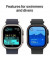 Смарт-годинник Apple Watch Ultra 2 GPS + Cellular 49mm Natural Titan. Case w. Blue Trail Loop - S/M (MX4J3)
