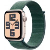 Смарт-годинник Apple Watch SE 2 GPS 40mm Starlight Aluminium Case w. Lake Green Sport Loop (MXEH3)