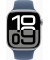 Смарт-годинник Apple Watch Series 10 GPS + Cellular 46mm Silver Alu. Case w. Denim Sport Band - S/M (MWY03)