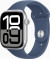 Смарт-годинник Apple Watch Series 10 GPS + Cellular 46mm Silver Alu. Case w. Denim Sport Band - S/M (MWY03)
