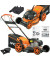 Газонокосарка бензинова NAC LS46-450E-HSDS-JR