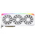 Видеокарта XFX Mercury AMD Radeon RX 9070XT OC White Gaming Edition с RGB (RX-97TRGBBW9)