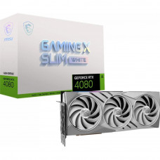 Відеокарта MSI GeForce RTX 4080 16GB GAMING X SLIM WHITE (912-V511-201)