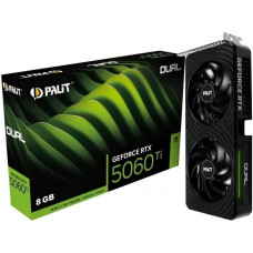Видеокарта Palit GeForce RTX 5060 Ti Dual 8GB (NE7506T019P1-GB2062D)
