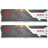 Пам'ять для настільних комп'ютерів PATRIOT 64 GB (2x32GB) DDR5 5600 MHz Viper Venom RGB (PVVR564G560C40K)