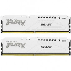 Пам'ять для настільних комп'ютерів Kingston FURY 64 GB (2x32GB) DDR5 6400 MHz Beast EXPO White (KF564C32BWEK2-64)