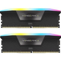 Пам'ять для настільних комп'ютерів Corsair 48 GB (2x24GB) DDR5 6000 MHz Vengeance RGB (CMH48GX5M2B6000C30)