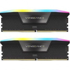 Пам'ять для настільних комп'ютерів Corsair 48 GB (2x24GB) DDR5 6000 MHz Vengeance RGB (CMH48GX5M2B6000C30)