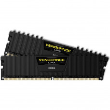 Пам'ять для настільних комп'ютерів Corsair 64 GB (2x32GB) DDR4 2666 MHz Vengeance (CMK64GX4M2A2666C16)