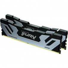 Пам'ять для настільних комп'ютерів Kingston FURY 48 GB (2x24GB) CUDIMM DDR5 8400 MHz Renegade Silver/Black (KF584CU40RSK2-48)