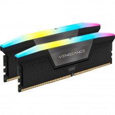 Пам'ять для настільних комп'ютерів Corsair 32 GB (2x16GB) DDR5 6000 MHz Vengeance RGB Black (CMH32GX5M2D6000C36)