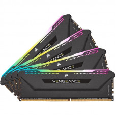 Память для настольных компьютеров Corsair 32GB (4x8GB) DDR4 3600MHz Vengeance RGB PRO SL (CMH32GX4M4D3600C18)