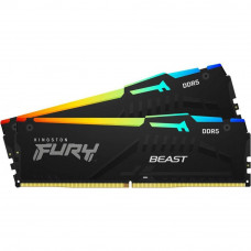 Пам'ять для настільних комп'ютерів Kingston FURY 32 GB (2x16GB) DDR5 4800 MHz Beast RGB (KF548C38BBAK2-32)