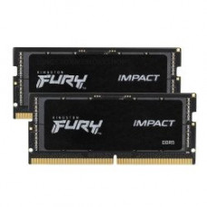 Пам'ять для ноутбуків Kingston FURY 32 GB (2x16GB) SO-DIMM DDR5 4800 MHz Impact (KF548S38IBK2-32)