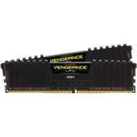 Память для настольных компьютеров Corsair 64 GB (2x32GB) DDR4 3600 MHz Vengeance LPX Black (CMK64GX4M2D3600C18)