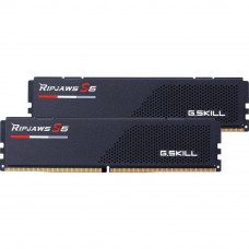 Пам'ять для настільних комп'ютерів G.Skill 64 GB (2x32GB) DDR5 6800 MHz Ripjaws S5 Matte Black (F5-6800J3445G32GX2-RS5K)