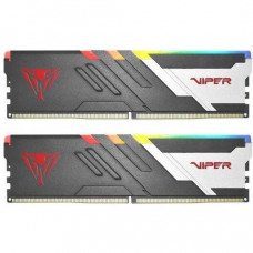 Пам'ять для настільних комп'ютерів PATRIOT 32 GB (2x16GB) DDR5 6400 MHz Viper Venom RGB (PVVR532G640C32K)