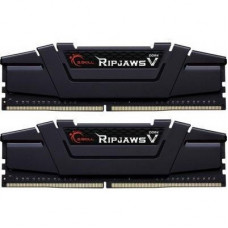 Пам'ять для настільних комп'ютерів G.Skill 64 GB (2x32GB) DDR4 3600 MHz Ripjaws V Black (F4-3600C18D-64GVK)