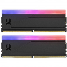 Пам'ять для настільних комп'ютерів GOODRAM 64 GB (2x32GB) DDR5 5600 MHz IRDM RGB Black (IRG-56D5L30/64GDC)