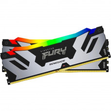 Пам'ять для настільних комп'ютерів Kingston FURY 32 GB (2x16GB) DDR5 6800 MHz Renegade Silver/White RGB (KF568C36RWAK2-32)