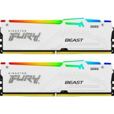 Пам'ять для настільних комп'ютерів Kingston FURY 64 GB (2x32GB) DDR5 6000 MHz Beast RGB (KF560C40BWAK2-64)