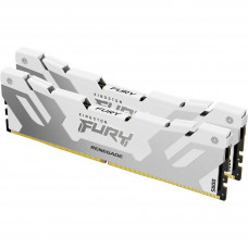 Пам'ять для настільних комп'ютерів Kingston FURY 32 GB (2x16GB) DDR5 7200 MHz Renegade Silver/White (KF572C38RWK2-32)