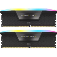 Пам'ять для настільних комп'ютерів Corsair 32 GB (2x16GB) DDR5 6400 MHz Vengeance RGB (CMH32GX5M2B6400C36)