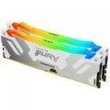 Пам'ять для настільних комп'ютерів Kingston FURY 32 GB (2x16GB) DDR5 7200 MHz Renegade Silver/White RGB (KF572C38RWAK2-32)