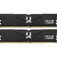 Пам'ять для настільних комп'ютерів GOODRAM 64 GB (2х32GB) DDR5 6400 MHz IRDM Black (IR-6400D564L32/64GDC)