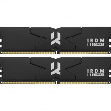 Пам'ять для настільних комп'ютерів GOODRAM 64 GB (2х32GB) DDR5 6400 MHz IRDM Black (IR-6400D564L32/64GDC)