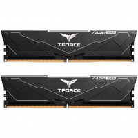 Пам'ять для настільних комп'ютерів TEAM 32 GB (2x16GB) DDR5 6400 MHz T-Force Vulcan Black (FLBD532G6400HC40BDC01)