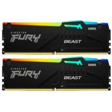 Пам'ять для настільних комп'ютерів Kingston FURY 64 GB (2x32GB) DDR5 5600 MHz Beast RGB EXPO (KF556C36BBEAK2-64)