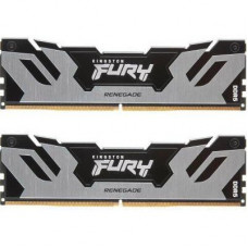 Пам'ять для настільних комп'ютерів Kingston FURY 96 GB (2x48GB) DDR5 6400 MHz Renegade Silver (KF564C32RSK2-96)