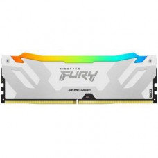 Пам'ять для настільних комп'ютерів Kingston FURY 32 GB DDR5 6000 MHz Renegade RGB White/Silver (KF560C32RWA-32)