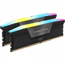 Пам'ять для настільних комп'ютерів Corsair 32 GB (2x16GB) DDR5 5600 MHz Vengeance RGB (CMH32GX5M2B5600C36WK)