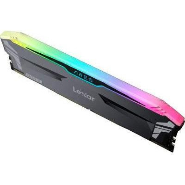 Пам'ять для настільних комп'ютерів Lexar 32 GB DDR5 6400 MHz Ares RGB (LD5EU016G-R6400GDLA)