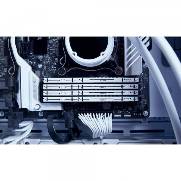 Пам'ять для настільних комп'ютерів Kingston FURY 32 GB DDR5 6000 MHz Beast White (KF560C30BW-32)