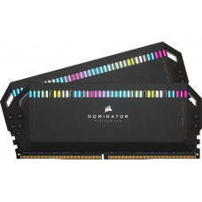 Пам'ять для настільних комп'ютерів Corsair 64 GB (2x32GB) DDR5 6000 MHz DOMINATOR PLATINUM RGB (CMT64GX5M2B6000Z30)