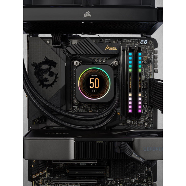 Пам'ять для настільних комп'ютерів Corsair 64 GB (2x32GB) DDR5 6000 MHz DOMINATOR PLATINUM RGB (CMT64GX5M2B6000Z30)