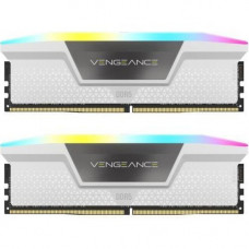 Пам'ять для настільних комп'ютерів Corsair 32 GB (2x16GB) DDR5 6400 MHz Vengeance RGB White (CMH32GX5M2B6400C36W)