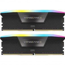 Пам'ять для настільних комп'ютерів Corsair 96 GB (2x48GB) DDR5 6400 MHz Vengeance RGB (CMH96GX5M2B6400C32)