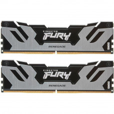 Пам'ять для настільних комп'ютерів Kingston FURY 48 GB (2x24GB) DDR5 6400 MHz Renegade Silver (KF564C32RSK2-48)