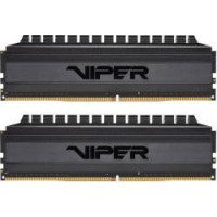 Память для настольных компьютеров PATRIOT 16 GB (2x8GB) DDR4 4133 MHz Viper 4 Blackout (PVB416G413C8K)