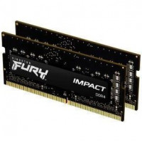 Память для ноутбуков Kingston FURY 64 GB (2x32 GB) SO-DIMM DDR4 3200 MHz Impact (KF432S20IBK2/64)